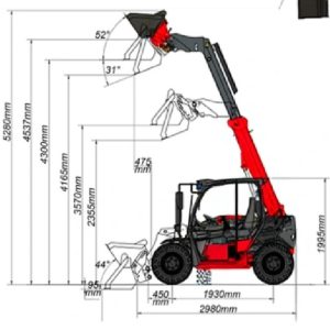 Ładowarka teleskopowa HORNET TL1500